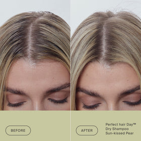 Living Proof spray nozzle close-up highlighting precise application control