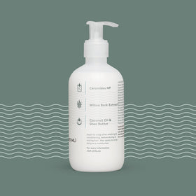 LivSo lotion texture dispensed from pump showing lightweight absorbency
