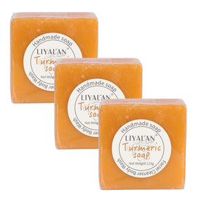 LIYALAN front packaging showing trio and scent, highlights natural ingredients