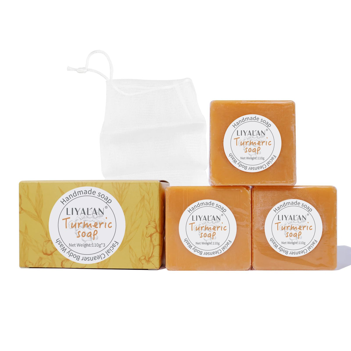 LIYALAN label close-up showing product name and usage guidance for confidence