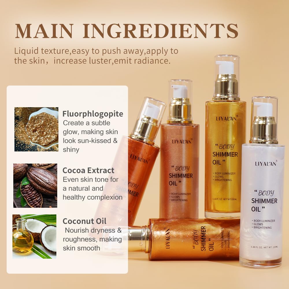 LIYALAN oil droplet pouring to show smooth, quick-absorbing finish
