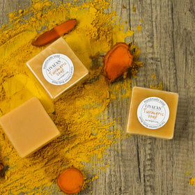 LIYALAN applying soap to face to show gentle cleansing and refreshed skin