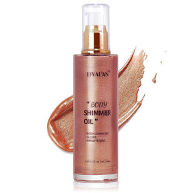LIYALAN front bottle rose gold showing sleek label and travel size benefit