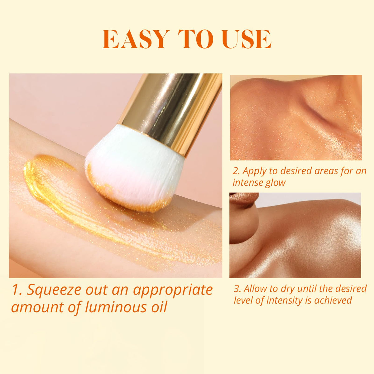 LIYALAN with jojoba oil imagery highlighting nourishing moisture benefit