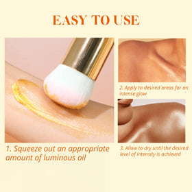 LIYALAN with jojoba oil imagery highlighting nourishing moisture benefit