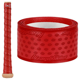 Lizard Skins DSP Ultra front view showing crimson grip and clean finish for better control