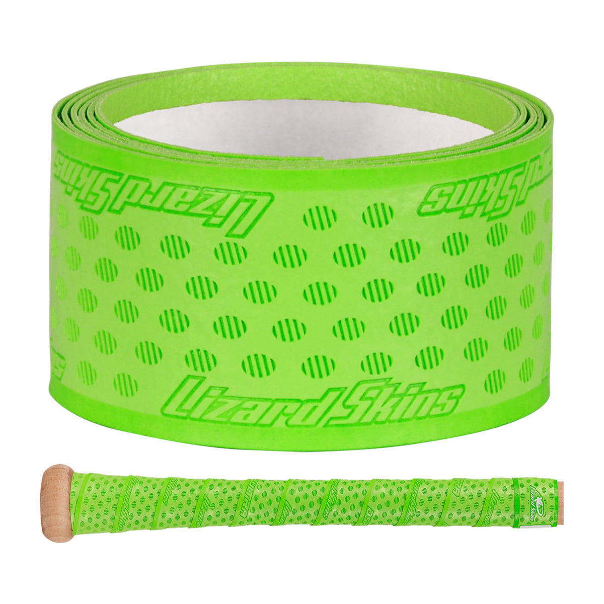 Lizard Skins close-up texture of DSP Ultra grip highlighting tacky surface benefit