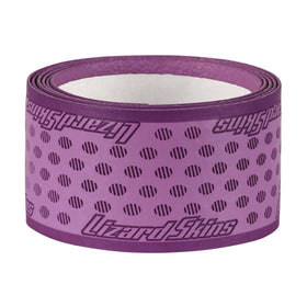Lizard Skins DSP Ultra front view showing violet purple color and length, improves grip