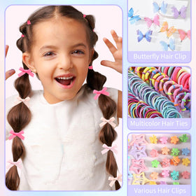 Lizioo butterfly clips arranged for playful accents and color pops