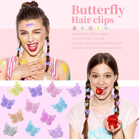 Lizioo clips in hair styling demonstrating secure hold and playful accents