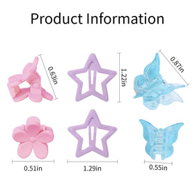 Lizioo flower clip close-up highlighting matte finish and decorative detail