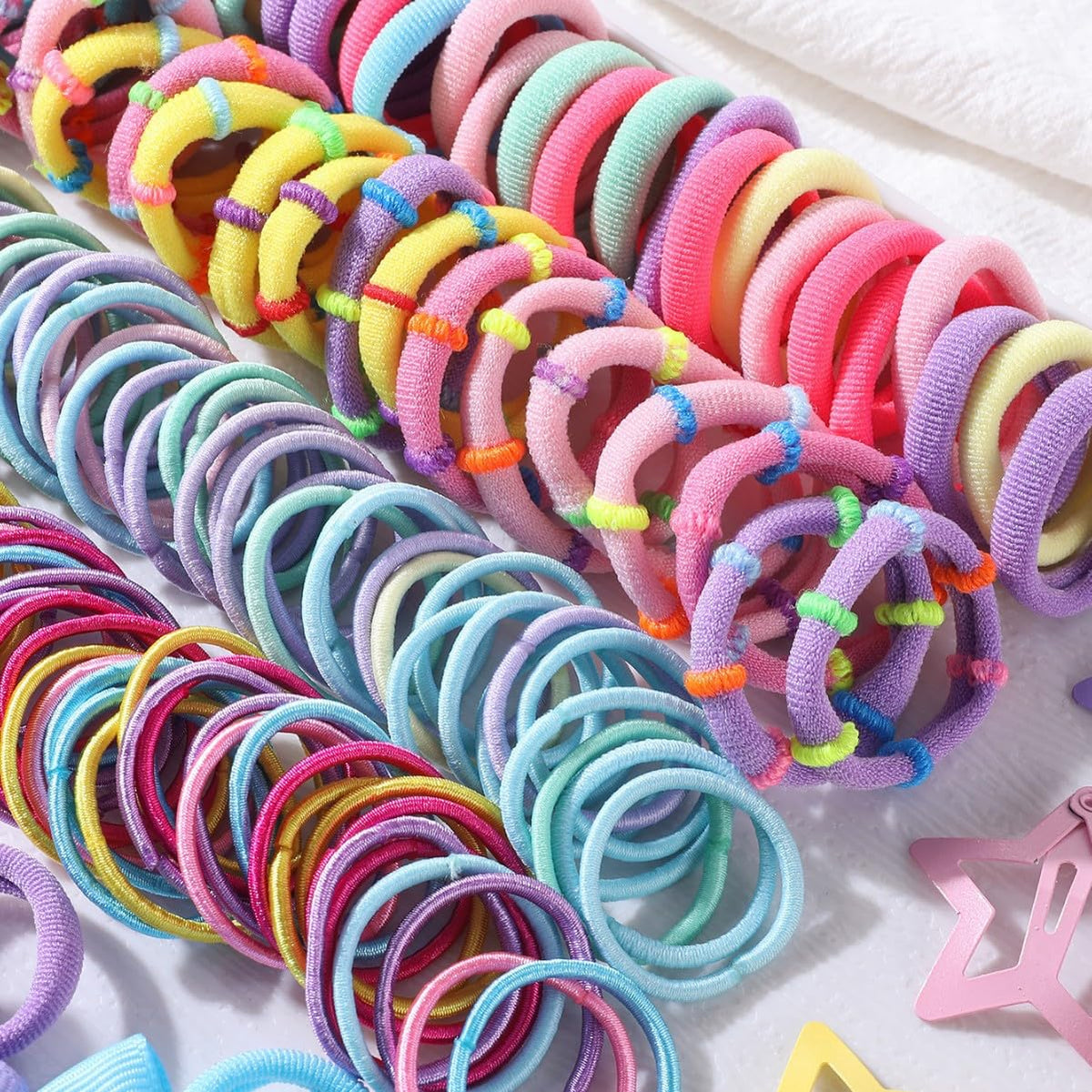 Lizioo mini satin bows detail adding delicate flair to hairstyles