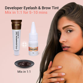LLNNOVUE mixed tint texture close-up showing smooth consistency for even coverage
