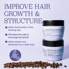 L LUSETA being applied to damp hair demonstrating coverage and improved manageability