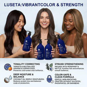 L LUSETA conditioner cream close-up for hydration and smoother strands