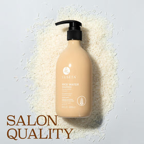 L LUSETA creamy foam and texture demonstrating gentle lather and effective cleanse