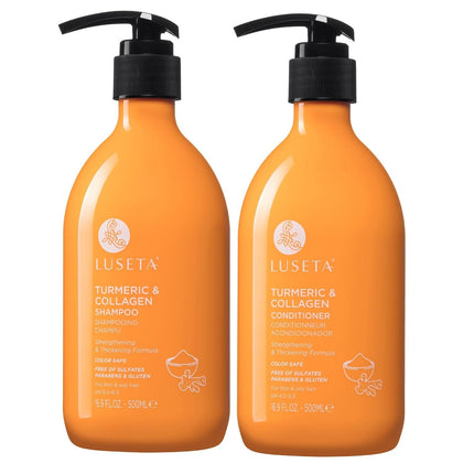L LUSETA front packaging showing volumizing duo with benefit of fuller hair