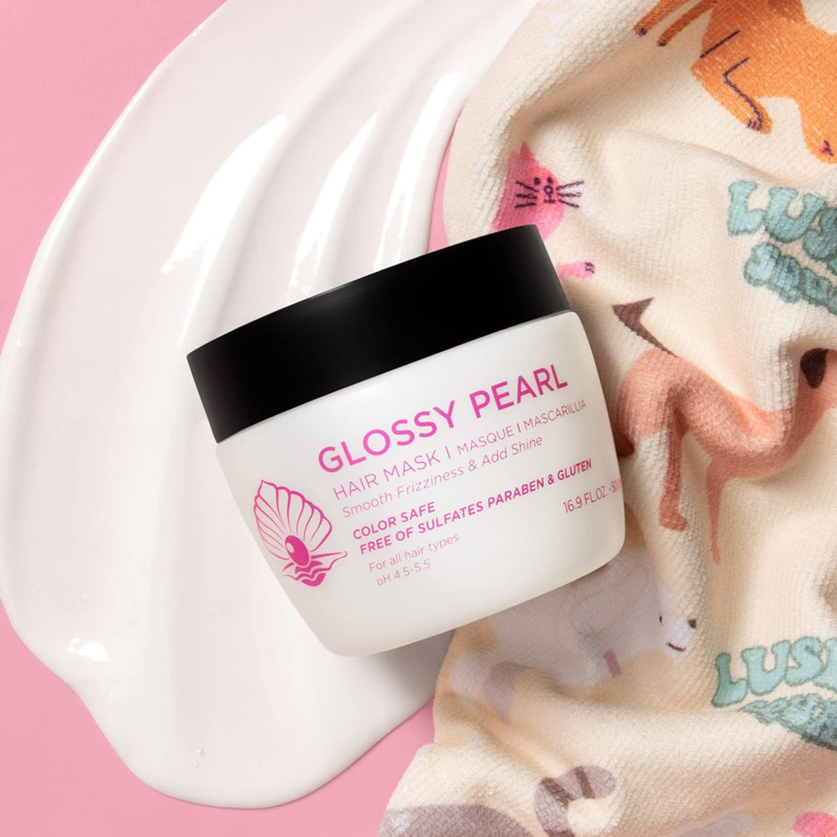 L LUSETA pearl extract ingredient visual highlighting shine-enhancing benefit
