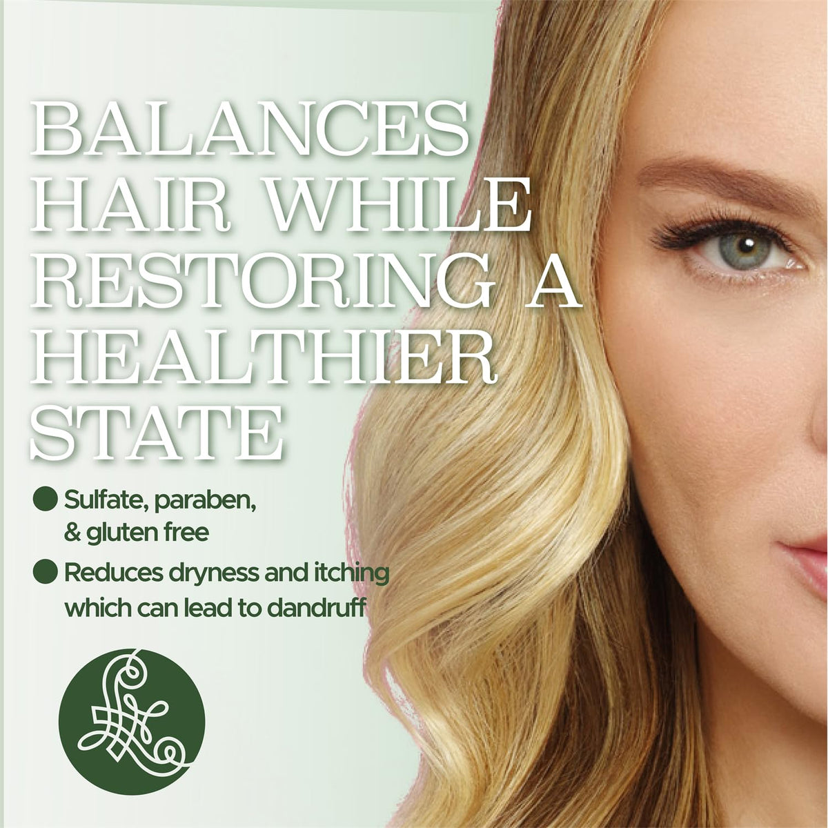 L LUSETA argan oil visual highlighting nourishing ingredient and added moisture