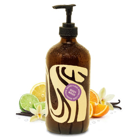 Local Revival front bottle view showing label and 16oz size, highlights product clarity