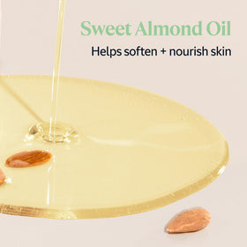 L'Occitane almond oil label and ingredients view showing transparency benefit