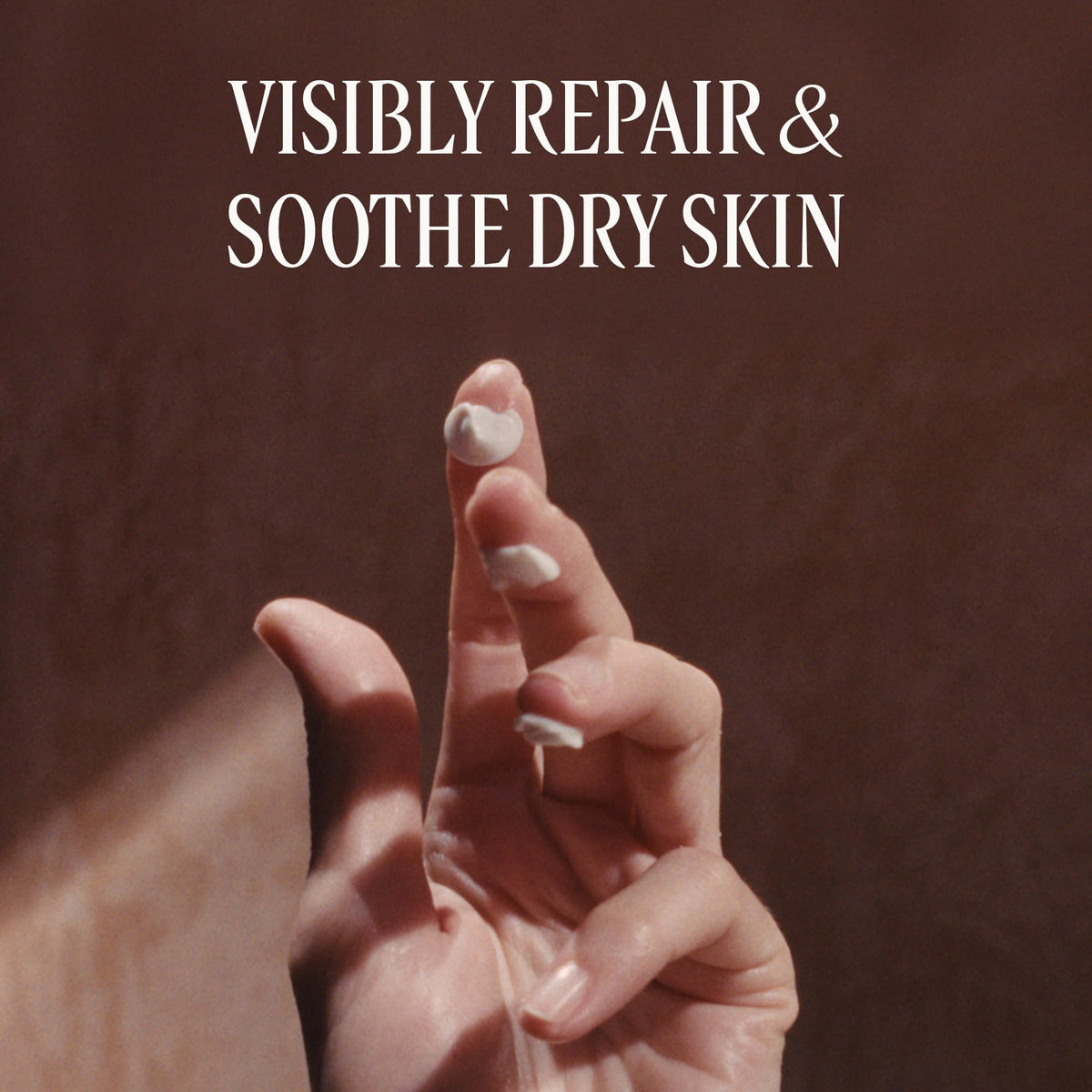 L'OCCITANE hands applying balm to show immediate softening and hydration benefit