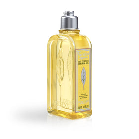 L'OCCITANE gel texture close-up illustrating creamy lather and gentle cleanse
