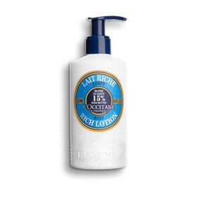 L'OCCITANE front packaging showing bottle and label for quick identification and trust