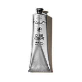 L'OCCITANE front tube view showing product benefits and design