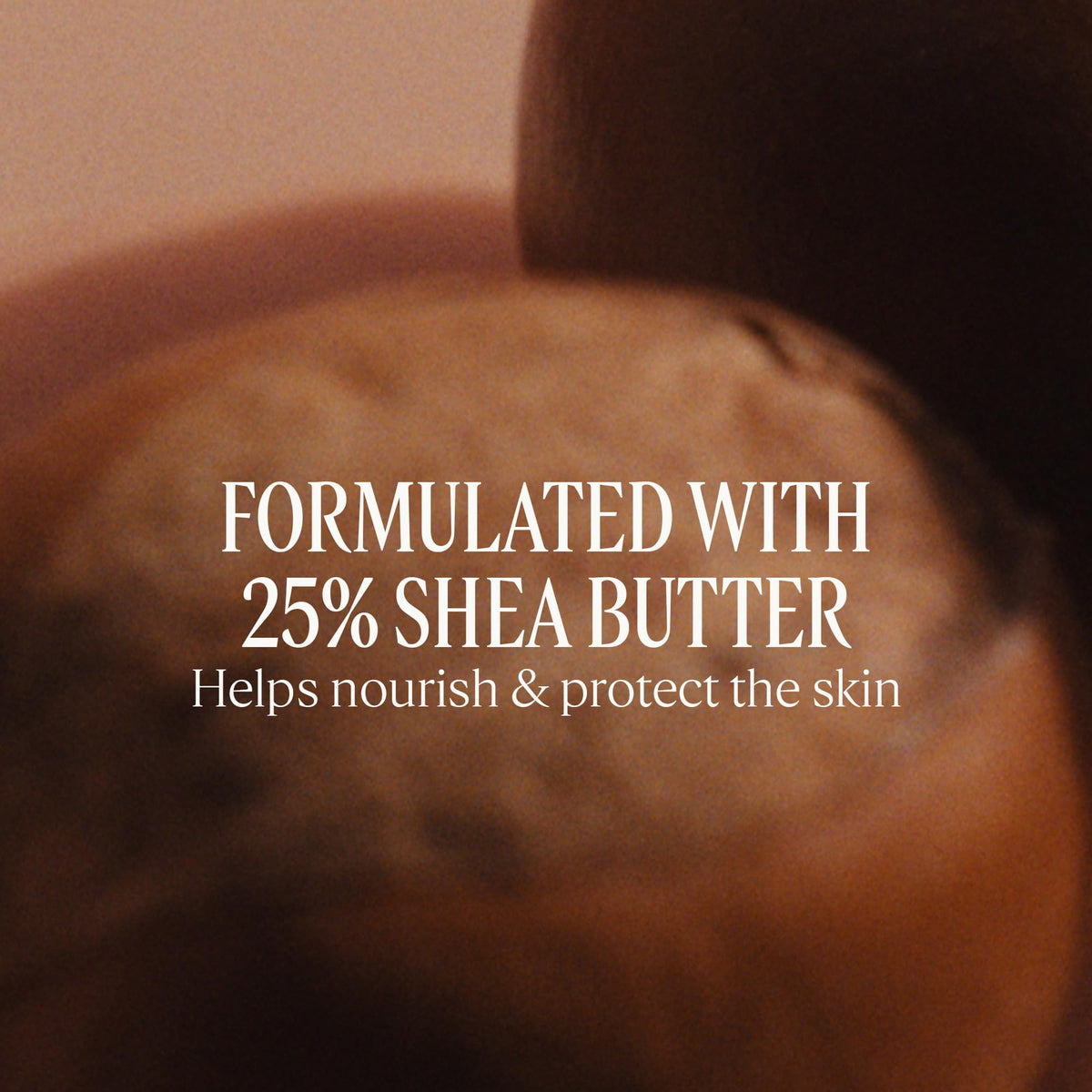 L'OCCITANE open tube with cream dispensed illustrating concentrated formula benefit
