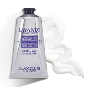 L'Occitane open cap revealing creamy texture and fast-absorbing benefit
