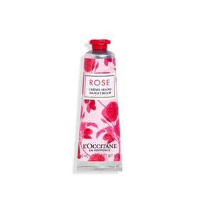 L'Occitane tube front view showing elegant packaging and easy portability benefit