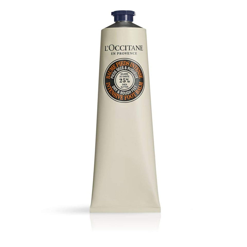 L'Occitane front tube showing product benefits and rich packaging