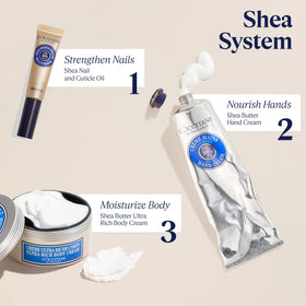 L'OCCITANE product staged in bathroom for a relaxing skincare routine benefit