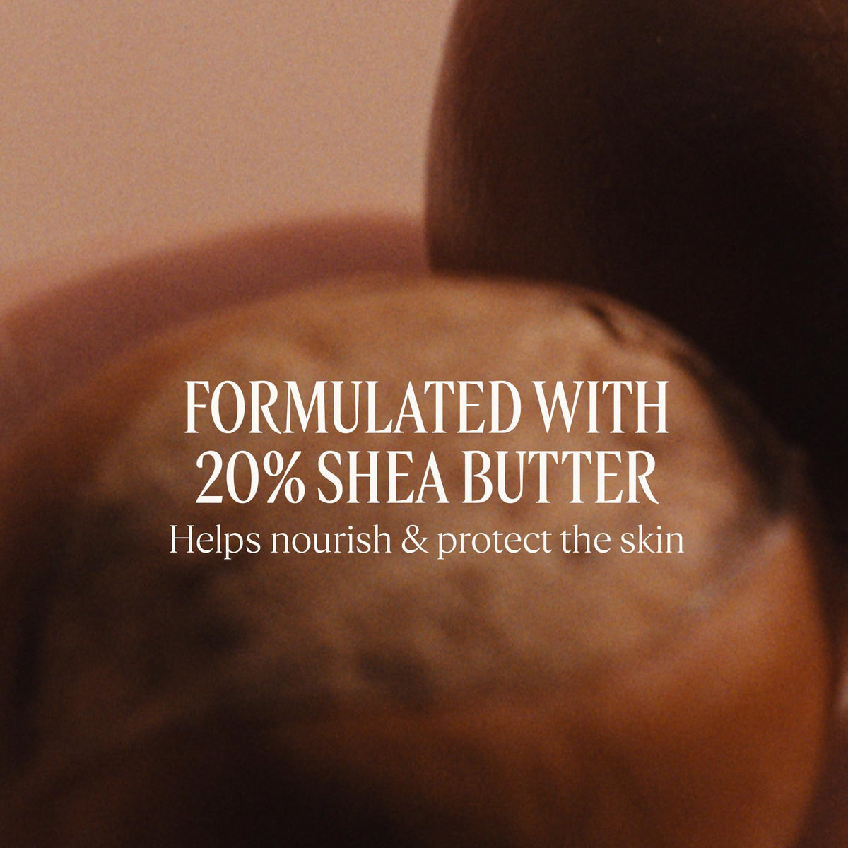 L'OCCITANE hand cream being massaged into palm for instant softness