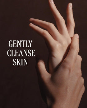 L'OCCITANE soap lather in hand demonstrating gentle cleansing