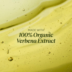 L'OCCITANE dispensing gel from pump demonstrating easy application