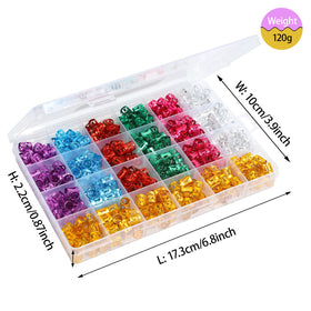loceast beads decorating braided hair adding shine and playful color