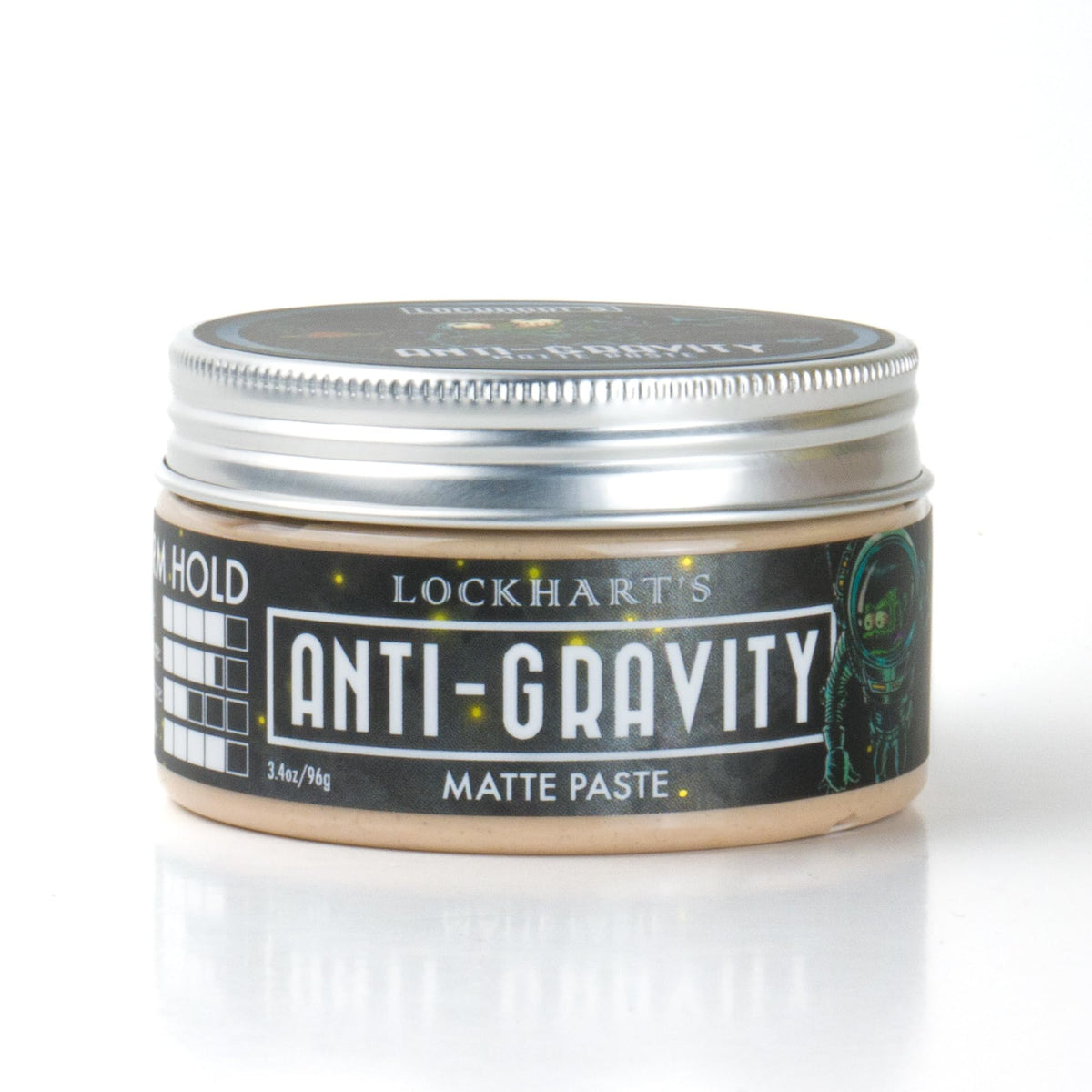 Lockhart's close-up of paste texture highlighting gritty clay finish and styling control