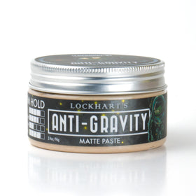 Lockhart's close-up of paste texture highlighting gritty clay finish and styling control