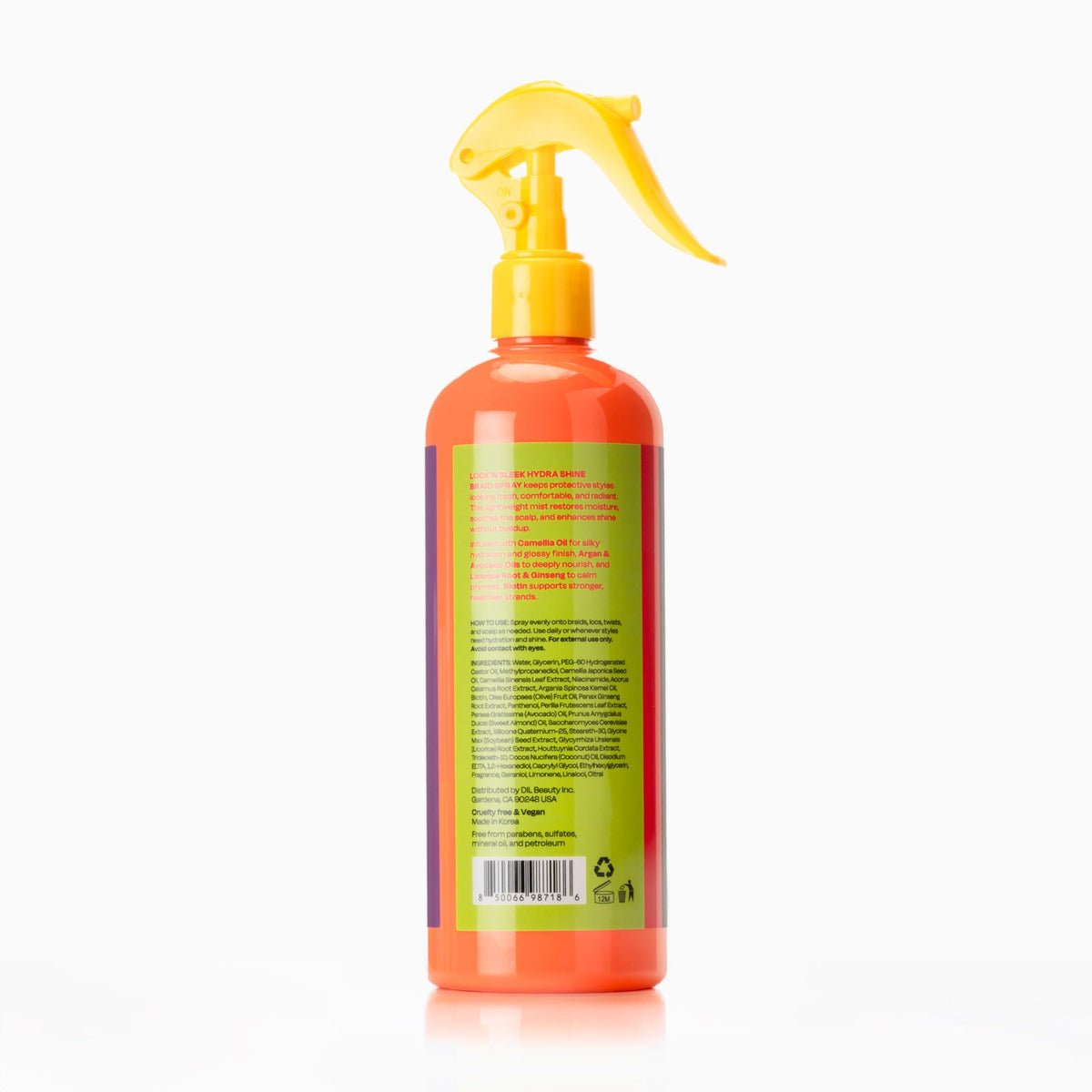 LOCK'N SLEEK spray nozzle close-up for easy even application benefit