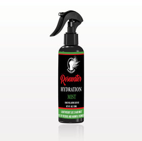 LOCLICIOUS spray nozzle in use demonstrating quick hydration benefit