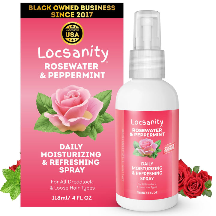 Locsanity front bottle showing label and benefits for quick identification