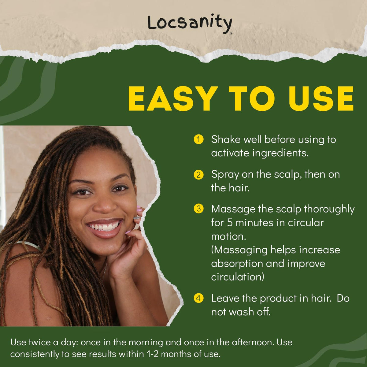 Locsanity visible fuller-looking locs comparison benefit