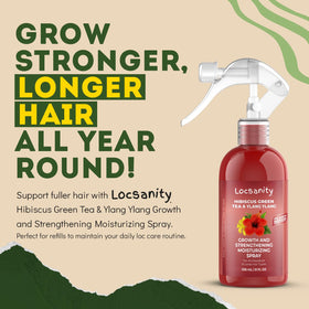 Locsanity travel-ready 8 fl oz bottle for on-the-go hydration
