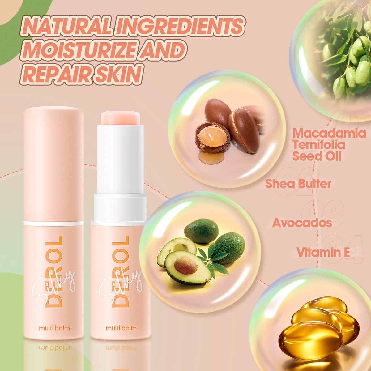 LOKFAR using balm on hands and elbow showing targeted relief for dry patches benefit