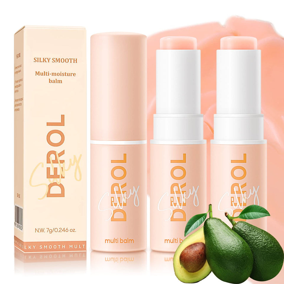 LOKFAR front packaging of two balm sticks showing compact convenience and hydration benefit