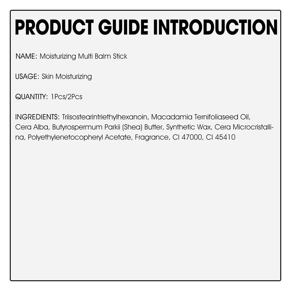 LOKFAR product label close-up showing ingredient callouts and shelf-life benefit