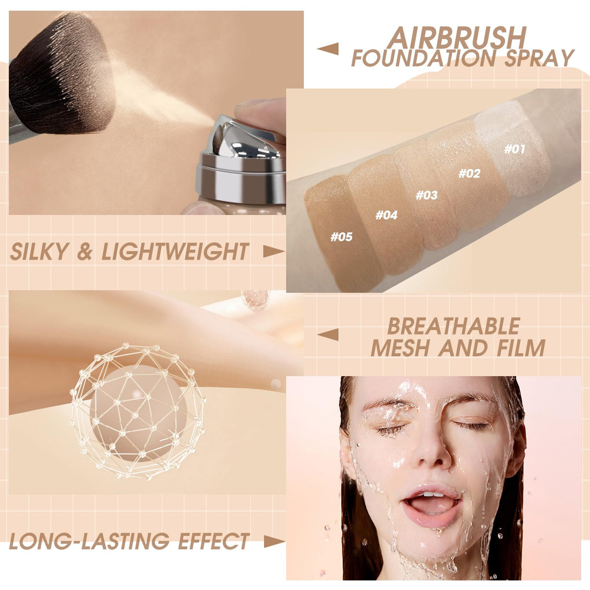 LOKFAR bottle next to hand for scale, compact size ideal for travel benefit