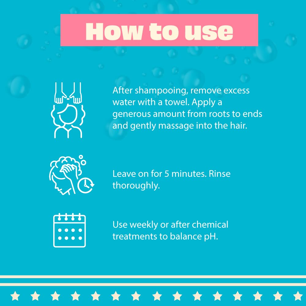 Lola applied to damp hair demonstrating even distribution and pH restoration benefit